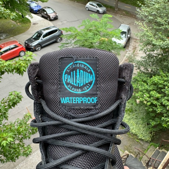 Vtg Paladium Canvas Baggy Boots Vintage Pampa HI Y2K - Picture 3 of 6